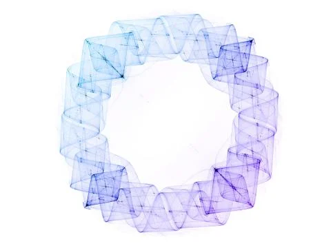 Colorful Circular Forms Stock Illustration