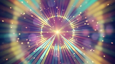 Colorful circular music equalizer loop background Stock Footage 50229029