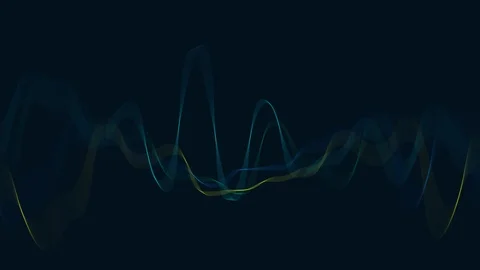 Colorful Circular Music Equalizer Loop Background Stock Footage 124506145