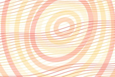 Colorful circular pattern with vibrant warm tones Stock Illustration