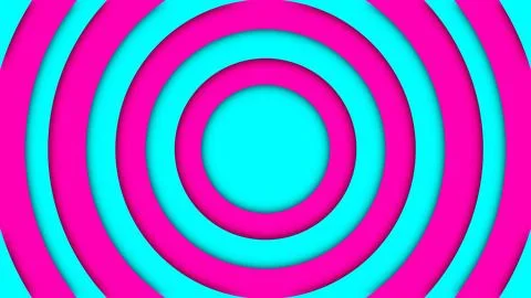 Colorful Circular rippled motion background Ilustración de archivo