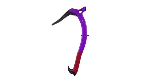 Colorful climbing tool 3D render on a clean background Stock Footage 285059644