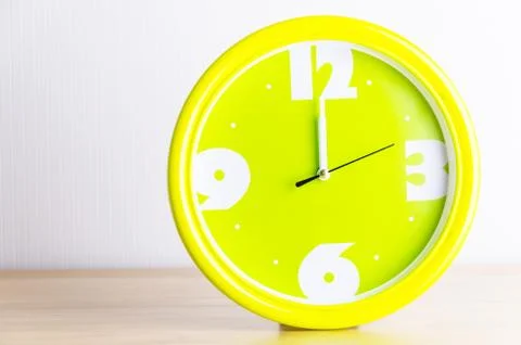 Colorful clock Stock Photos