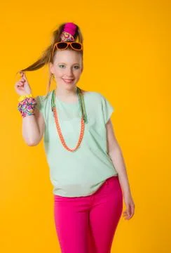 Colorful clothes Foto stock