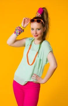 Colorful clothes Foto stock