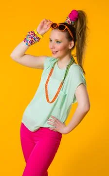 Colorful clothes Foto stock