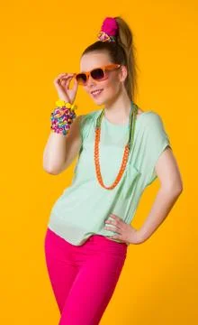 Colorful clothes Foto stock