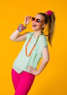 Colorful clothes Foto stock