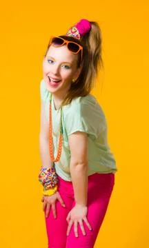 Colorful clothes Foto stock