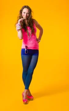 Colorful clothes Foto stock