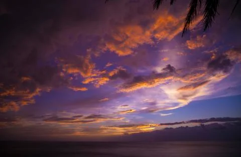 Colorful Cloud Ocean Stock Photos