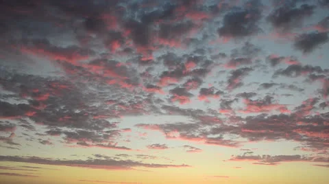 Colorful Clouds Stock Footage 25793125