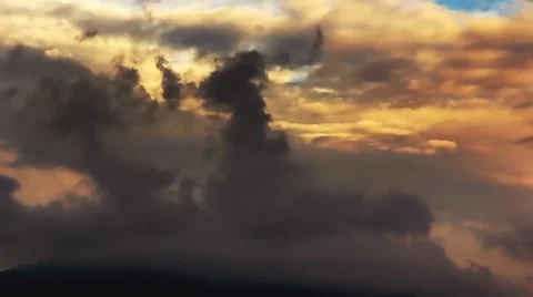 Colorful clouds Stock Footage 51967172