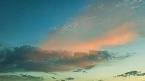 Colorful Clouds Fotos Stock