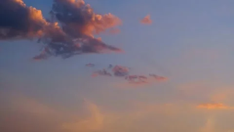 Colorful clouds at sunset. Bright colorful sunset. Beautiful sunset. sunset sky Video stock 212438696