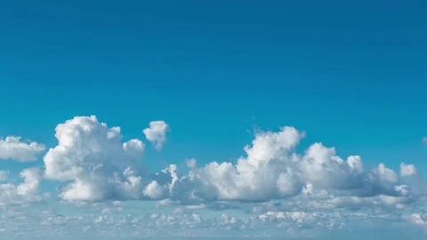 Colorful Cloudscape blue sky timelapse Stock-Footage 83412419