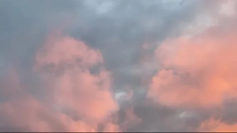 Colorful Cloudy Evening Sky 스톡 동영상 245874304