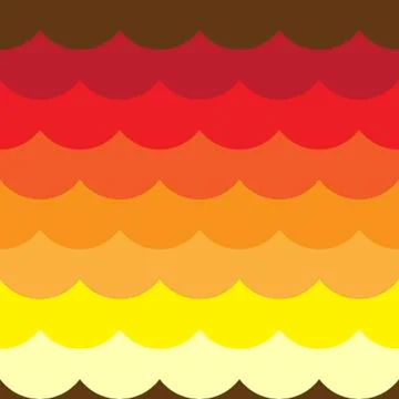 Colorful cloudy seamless pattern background Stock Illustration