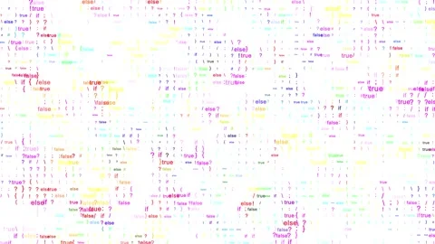 Colorful Code Light 動画素材 157999850