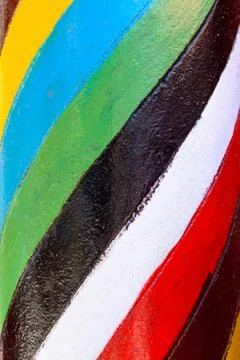 Colorful column Stock Photos