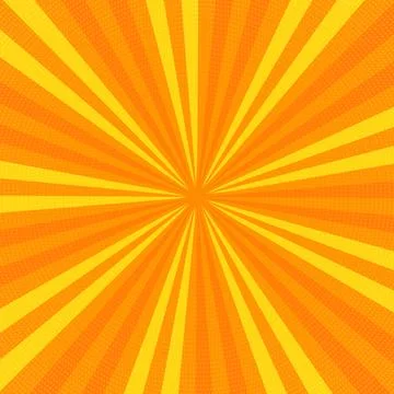Colorful comic book background in pop art style Stock Illustration