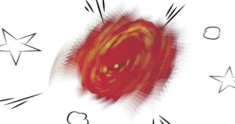 Colorful Comic Book Speech Bubble Stock-Footage 166544771