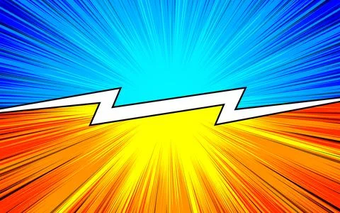 Colorful comic scene set background design. vector illustration Illustrazione stock
