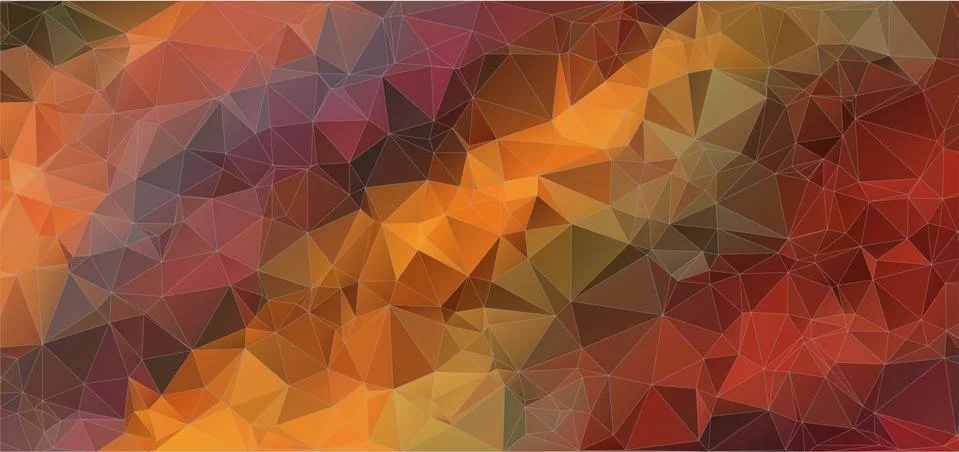 Colorful composition with triangle shapes Stock Illustration