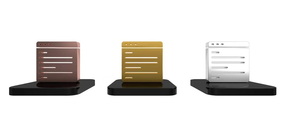 Colorful Computer api interface icon isolated on white background. Applicat.. 스톡 일러스트