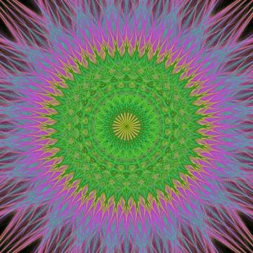 Colorful computer generated art background Stock Illustration