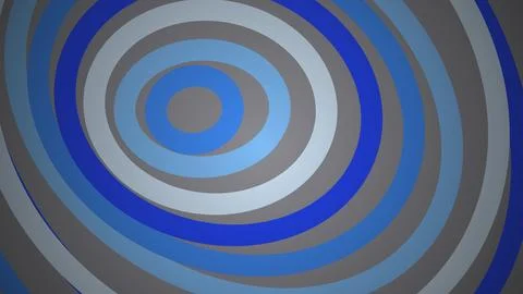 Colorful concentric circles abstract pattern background Stock Illustration