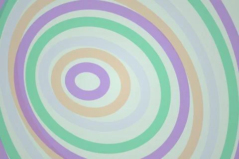 Colorful concentric circles abstract pattern for design Stock Photos