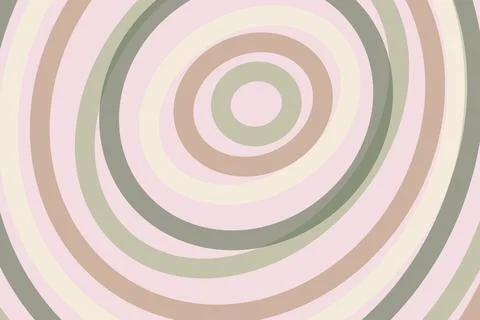 Colorful concentric circles pattern on abstract background Stock Photos
