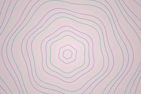 Colorful concentric circles pattern on a light background Stock Photos