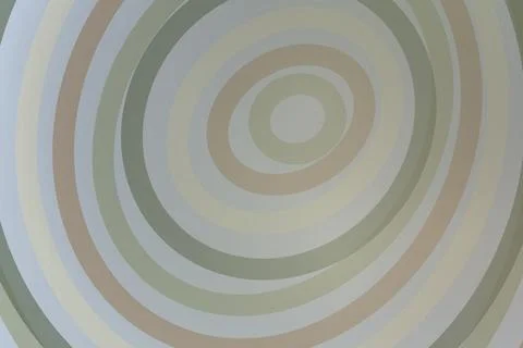 Colorful concentric circles pattern on a smooth surface Stock Photos
