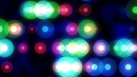 Colorful Concentric Lights Abstract Motion Background Loop Stock Footage 102341604