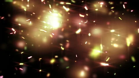 Colorful confetti animation Stock Footage 87462945