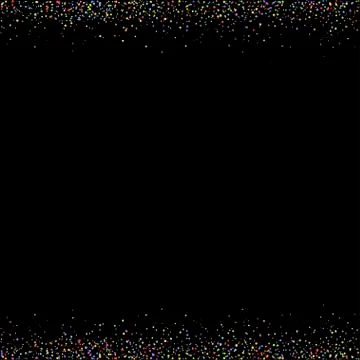 Colorful confetti background Stock Illustration