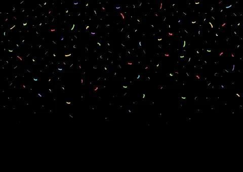 Colorful confetti background Stock Illustration