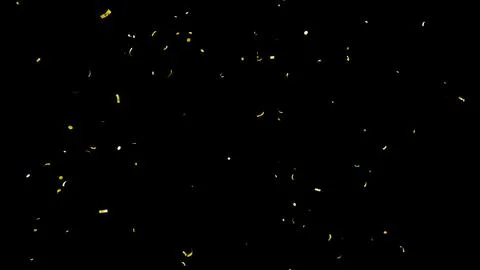 Colorful Confetti Camera Focus Depth. Multicolored Confetti Overlay. Illustrazione stock
