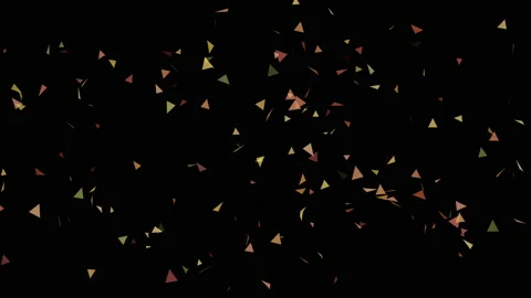 Colorful confetti is dancing Stock-Footage 166887649