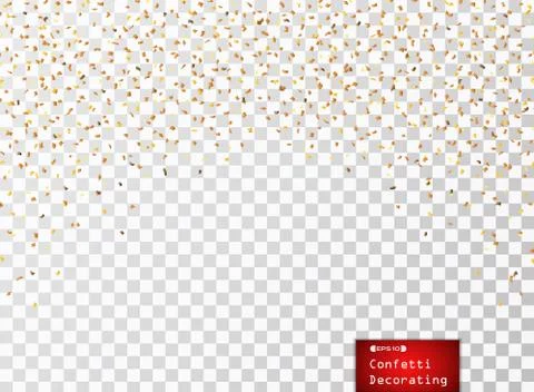 Colorful confetti effect pattern. Stock-Illustration