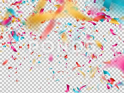 Colorful confetti. EPS 10 Stock Illustration