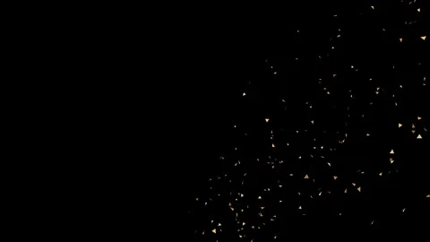 Colorful confetti explosion animation suitable for birthday party, etc Video stock 297060918