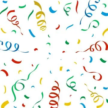 Colorful confetti explosion background. Celebration congratulations confetti 库存插图