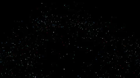 Colorful confetti explosion exploding on a black backgrounds. paper explosion Video stock 292900199