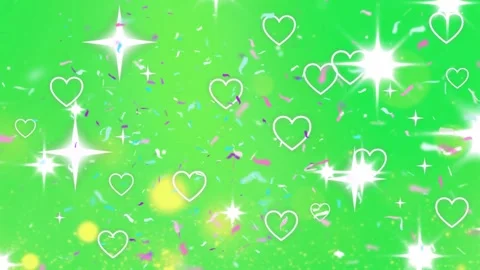 Colorful confetti falling on black background. Festive celebration party 動画素材 340597506