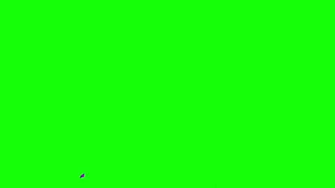 Colorful confetti falling on green screen. Festive party streamers for video Stock-Footage 340597648