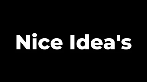 Colorful Confetti Falling Over Nice Ideas Text Against A Solid Black Background Video stock 339162284