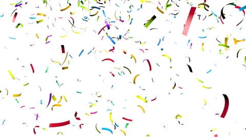 Colorful confetti Stock Footage 32699267